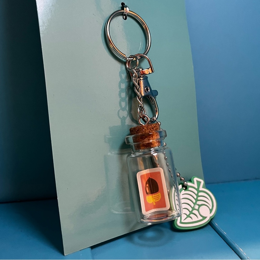 Nintendo - Animal Crossing - Culturefly DIY Cooking Recipe in Bottle Keychain